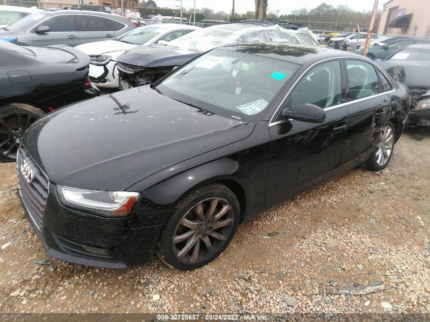 2013 AUDI A4 PREMIUM WAUAFAFL0DN045715