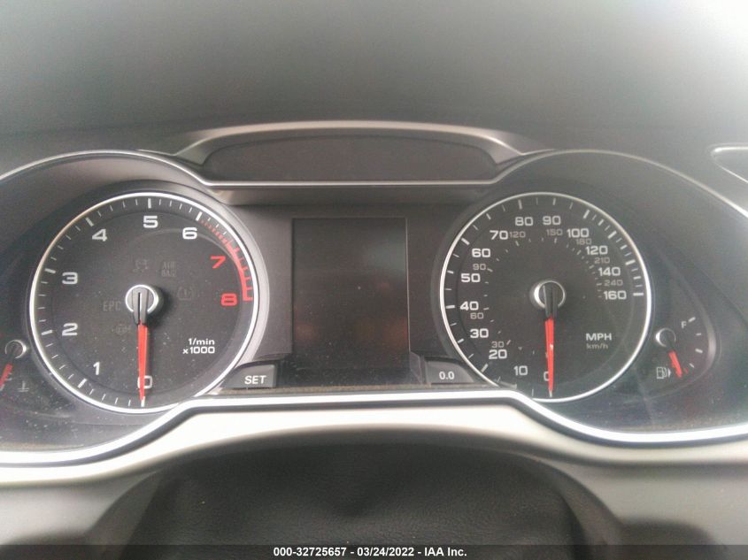 2013 AUDI A4 PREMIUM WAUAFAFL0DN045715