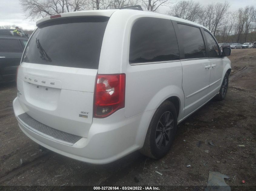 2017 DODGE GRAND CARAVAN SXT 2C4RDGCG2HR799729