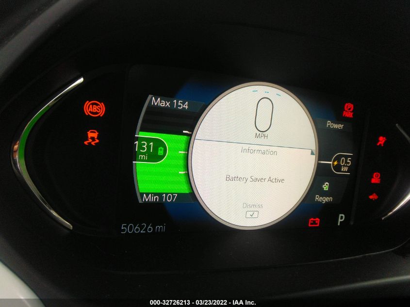 2017 CHEVROLET BOLT EV LT 1G1FW6S02H4130951