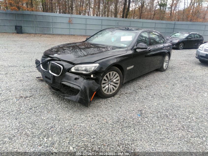 2015 BMW 7 SERIES 750LI XDRIVE WBAYF8C55FD654580