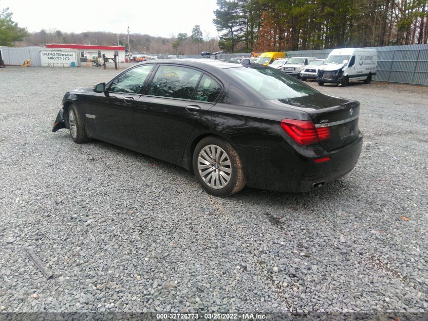 2015 BMW 7 SERIES 750LI XDRIVE WBAYF8C55FD654580
