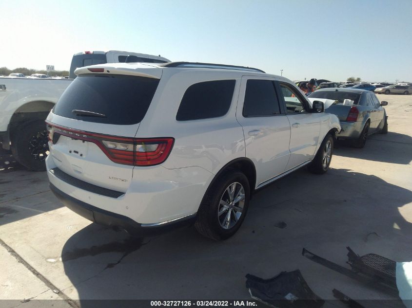 2015 DODGE DURANGO LIMITED 1C4RDHDG8FC849981