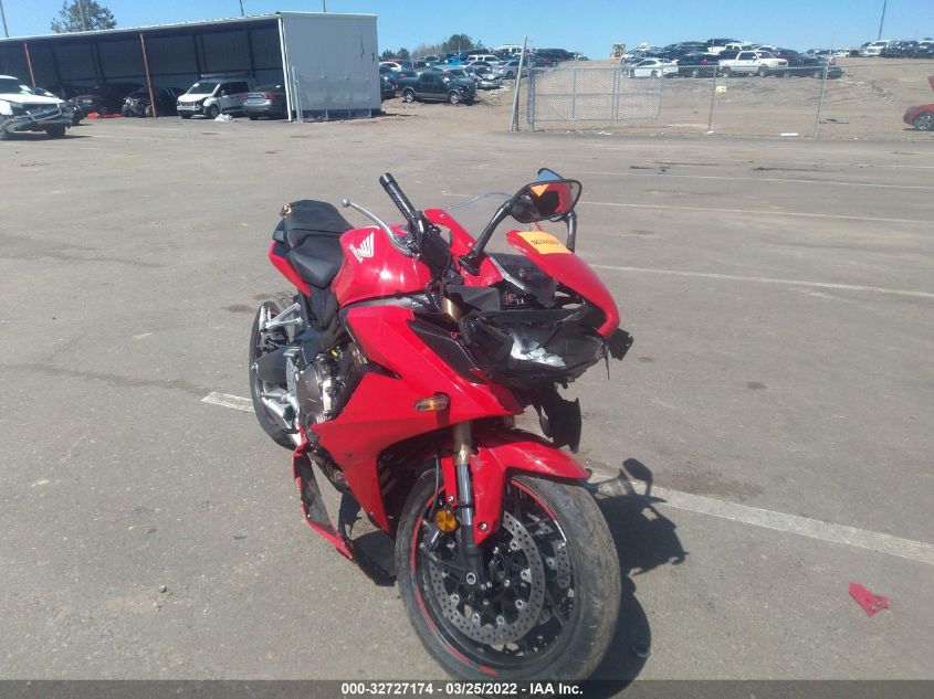 2019 HONDA CBR650 R MLHRH0114K5000321