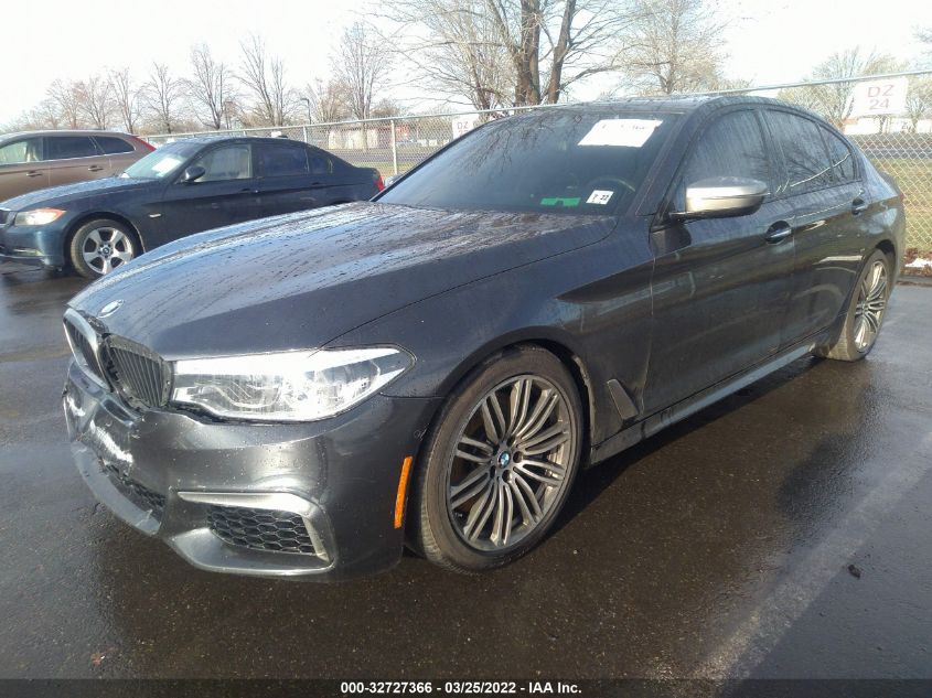 2018 BMW 5 SERIES M550I XDRIVE WBAJB9C54JB034827