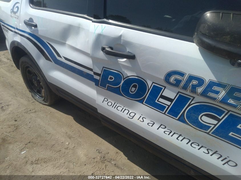 2019 FORD POLICE INTERCEPTOR 1FM5K8AR0KGA31010