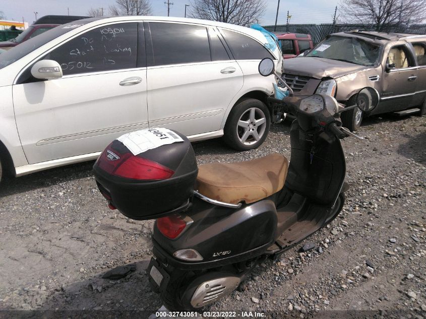 2007 VESPA LX 150 ZAPM448F875010681