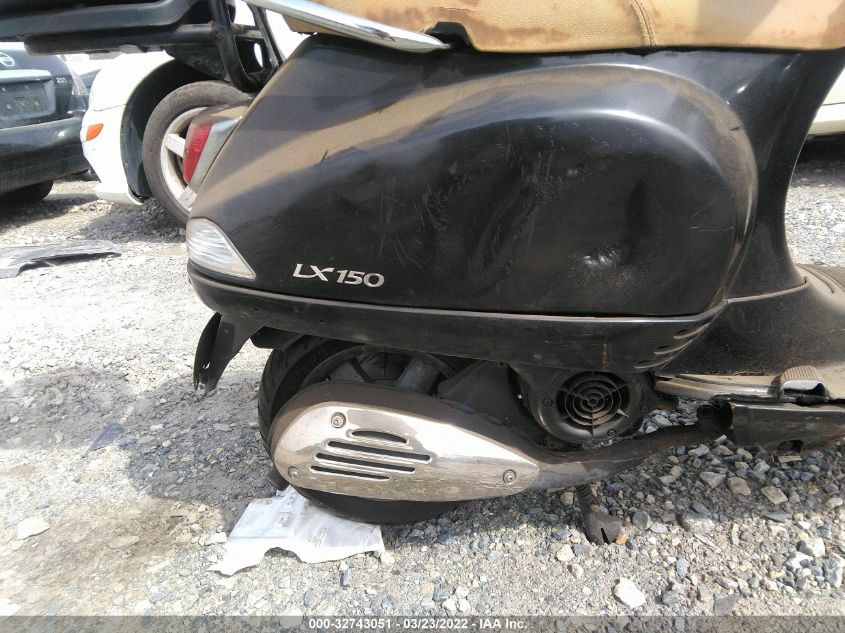 2007 VESPA LX 150 ZAPM448F875010681