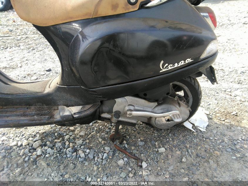2007 VESPA LX 150 ZAPM448F875010681