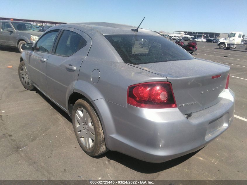 2014 DODGE AVENGER SE 1C3CDZAB5EN106965