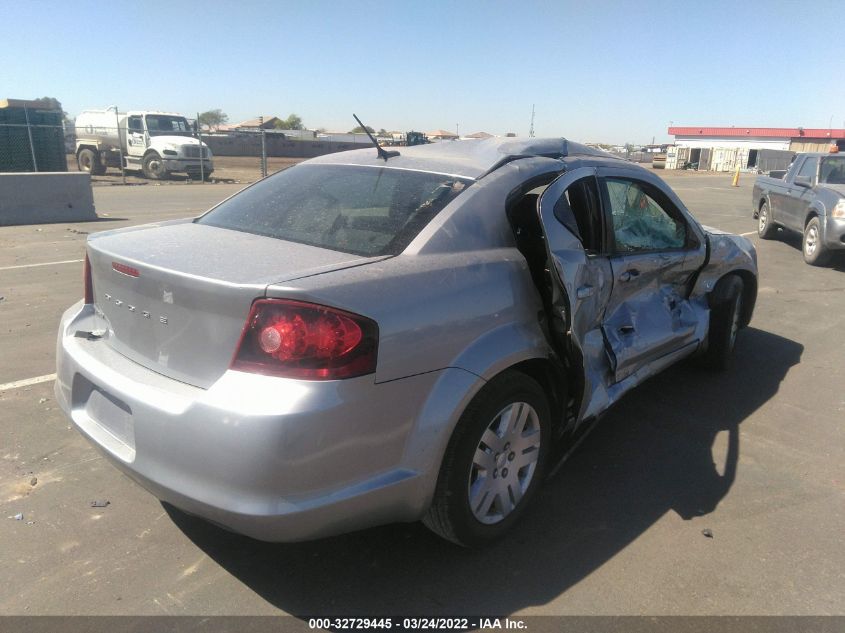 2014 DODGE AVENGER SE 1C3CDZAB5EN106965