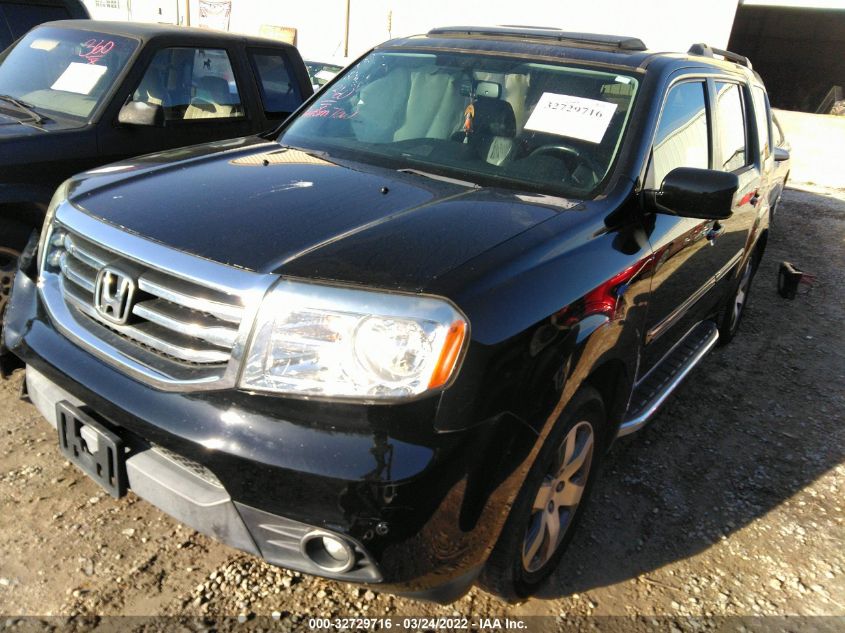 2013 HONDA PILOT TOURING 5FNYF3H96DB037650