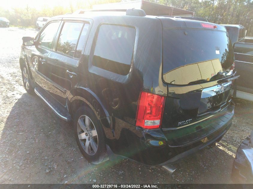 2013 HONDA PILOT TOURING 5FNYF3H96DB037650