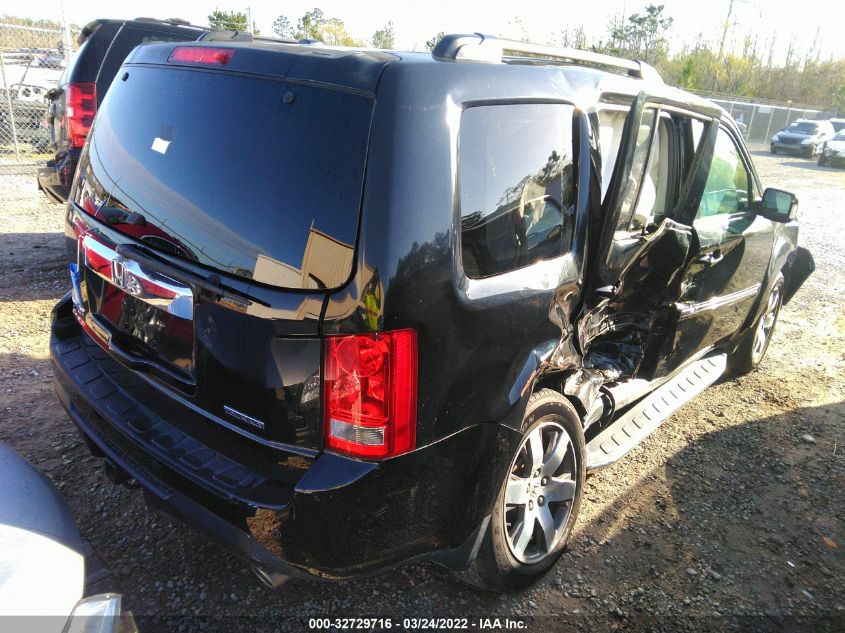 2013 HONDA PILOT TOURING 5FNYF3H96DB037650
