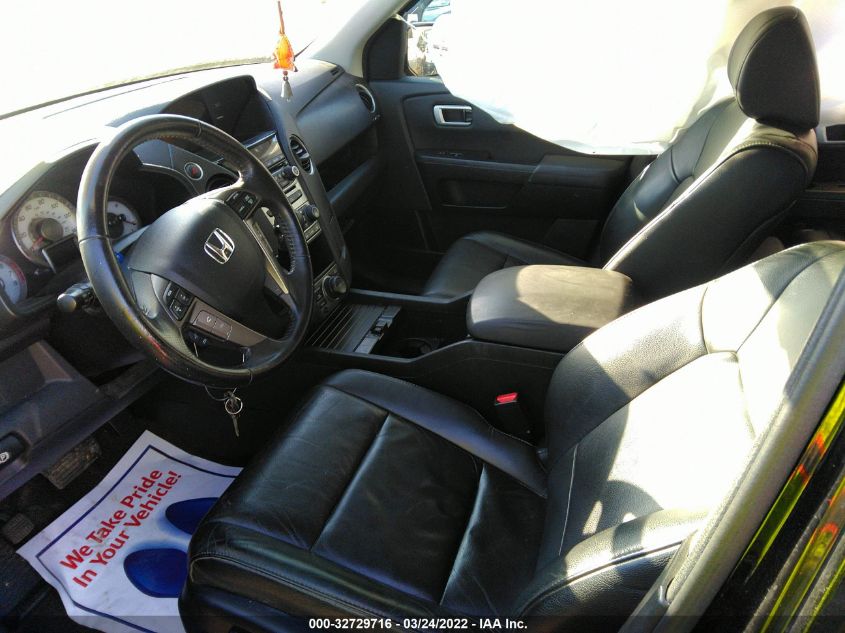 2013 HONDA PILOT TOURING 5FNYF3H96DB037650