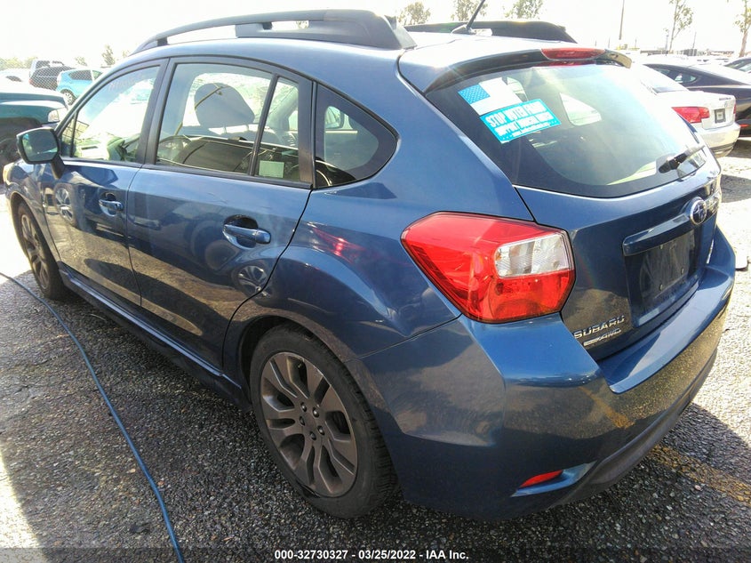 2013 SUBARU IMPREZA VIN: JF1GPAL68D2884320