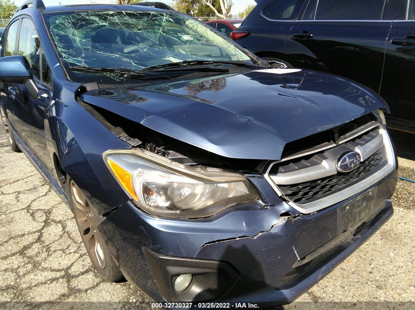 2013 SUBARU IMPREZA VIN: JF1GPAL68D2884320