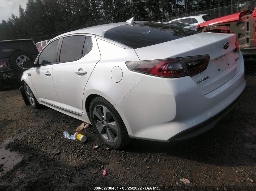 2014 KIA OPTIMA HYBRID EX KNAGN4AD8E5064996