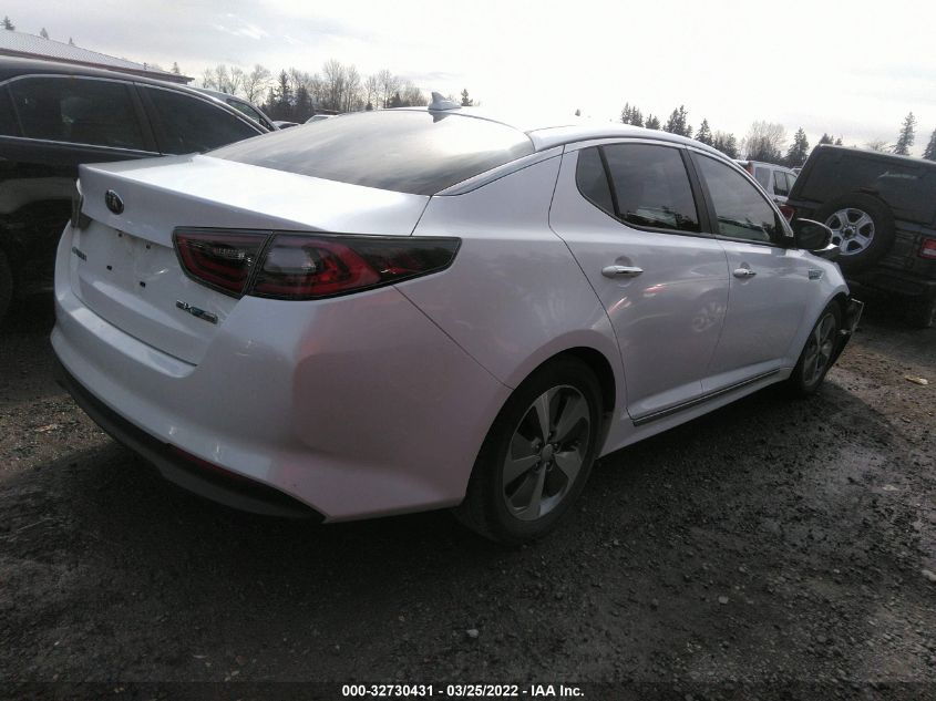 2014 KIA OPTIMA HYBRID EX KNAGN4AD8E5064996