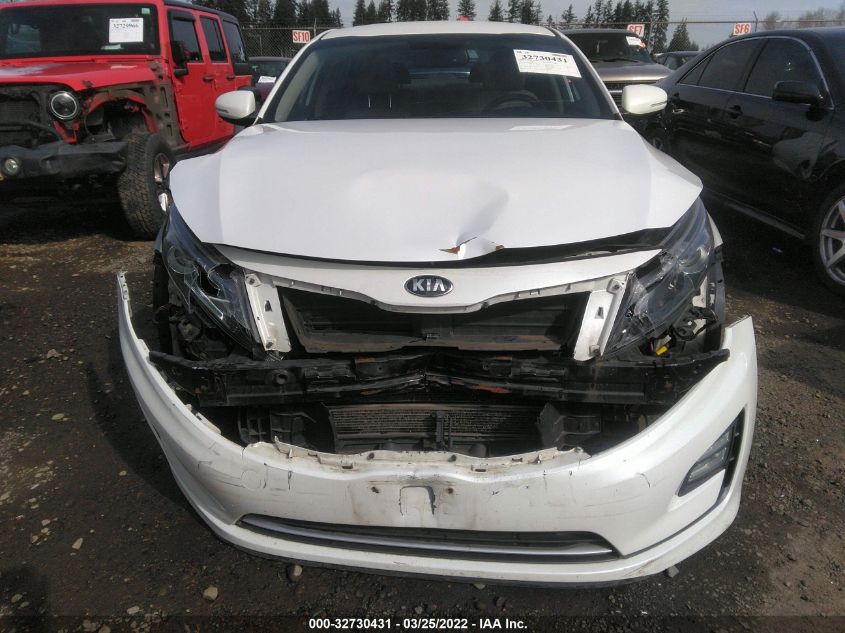 2014 KIA OPTIMA HYBRID EX KNAGN4AD8E5064996