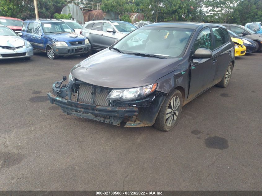 2013 KIA FORTE 5-DOOR EX KNAFU5A22D5611973