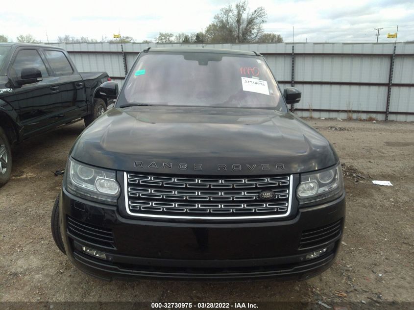 2014 LAND ROVER RANGE ROVER SUPERCHARGED SALGV2EF5EA128138