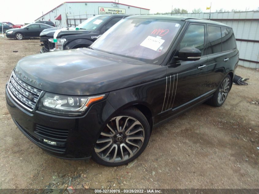 2014 LAND ROVER RANGE ROVER SUPERCHARGED SALGV2EF5EA128138