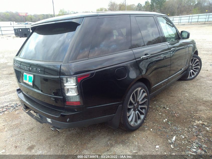 2014 LAND ROVER RANGE ROVER SUPERCHARGED SALGV2EF5EA128138