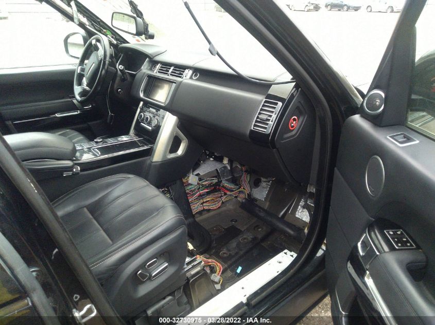 2014 LAND ROVER RANGE ROVER SUPERCHARGED SALGV2EF5EA128138