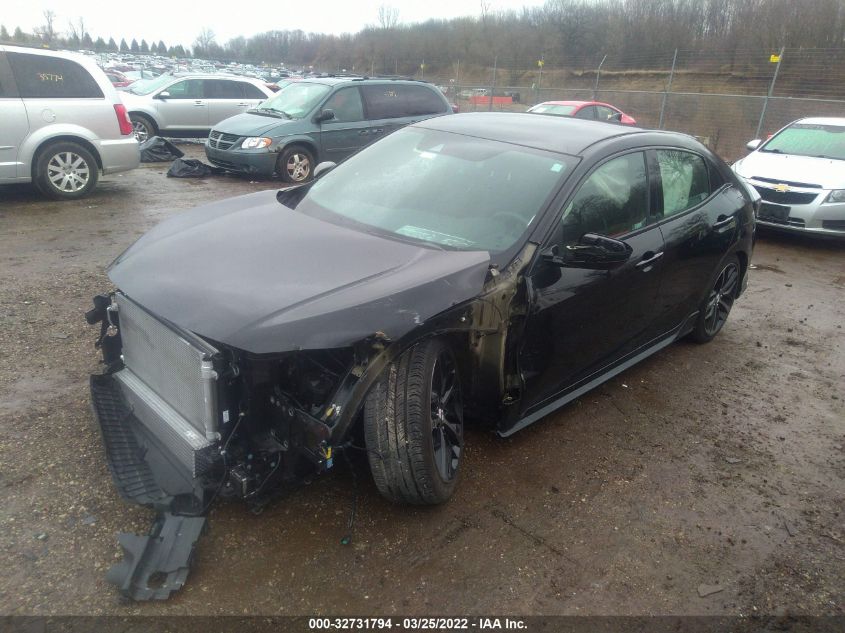 2021 HONDA CIVIC HATCHBACK SPORT SHHFK7H48MU205219