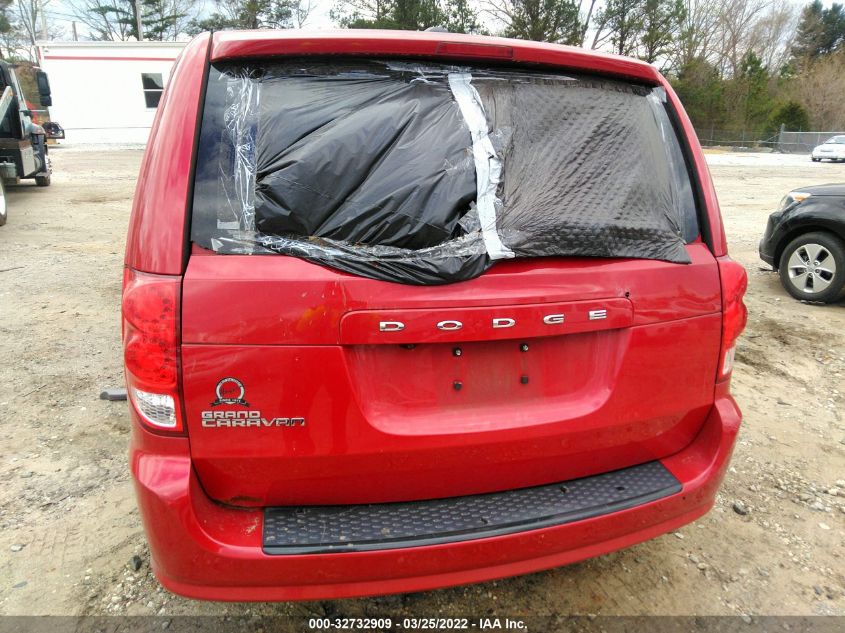 2014 DODGE GRAND CARAVAN SXT 30TH ANNIVERSARY 2C4RDGCG0ER450192