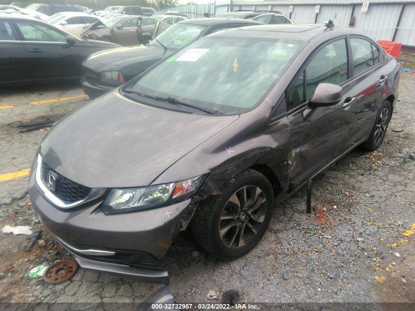 2013 HONDA CIVIC SDN EX 19XFB2F84DE074533