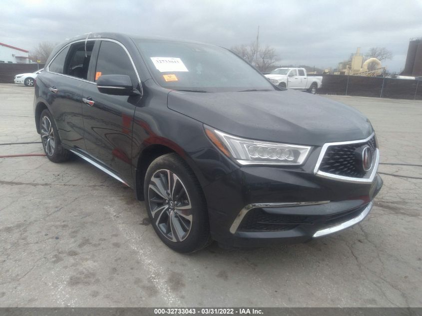 2020 ACURA MDX W/TECHNOLOGY PKG 5J8YD4H50LL001748