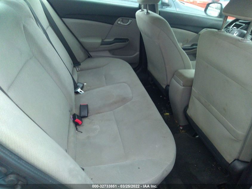 2013 HONDA CIVIC SDN LX 19XFB2F53DE067501