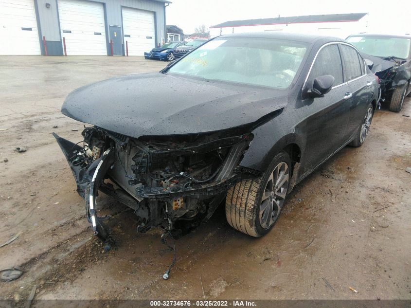 2014 HONDA ACCORD SEDAN SPORT 1HGCR2F54EA271096
