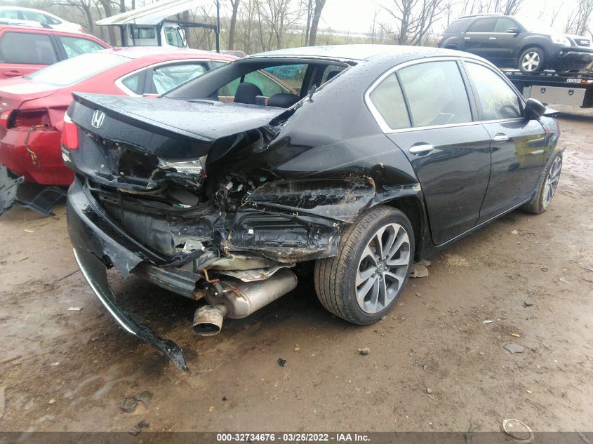 2014 HONDA ACCORD SEDAN SPORT 1HGCR2F54EA271096