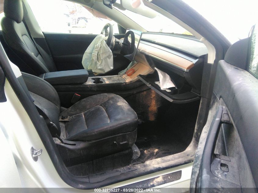 2022 TESLA MODEL Y PERFORMANCE 7SAYGDEF2NF383759