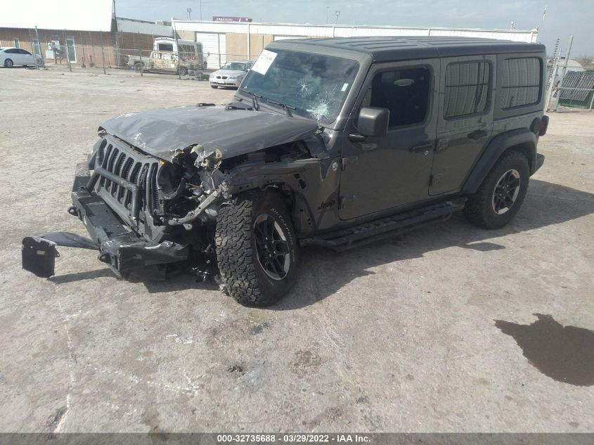 2020 JEEP WRANGLER UNLIMITED SPORT ALTITUDE 1C4HJXDG8LW128312