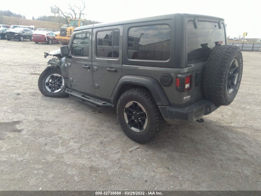 2020 JEEP WRANGLER UNLIMITED SPORT ALTITUDE 1C4HJXDG8LW128312