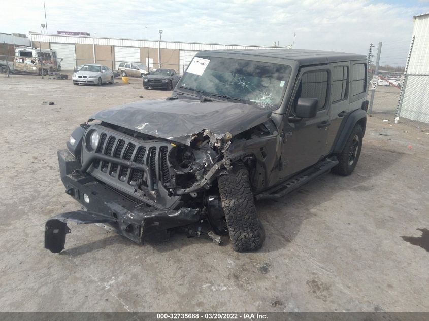 2020 JEEP WRANGLER UNLIMITED SPORT ALTITUDE 1C4HJXDG8LW128312