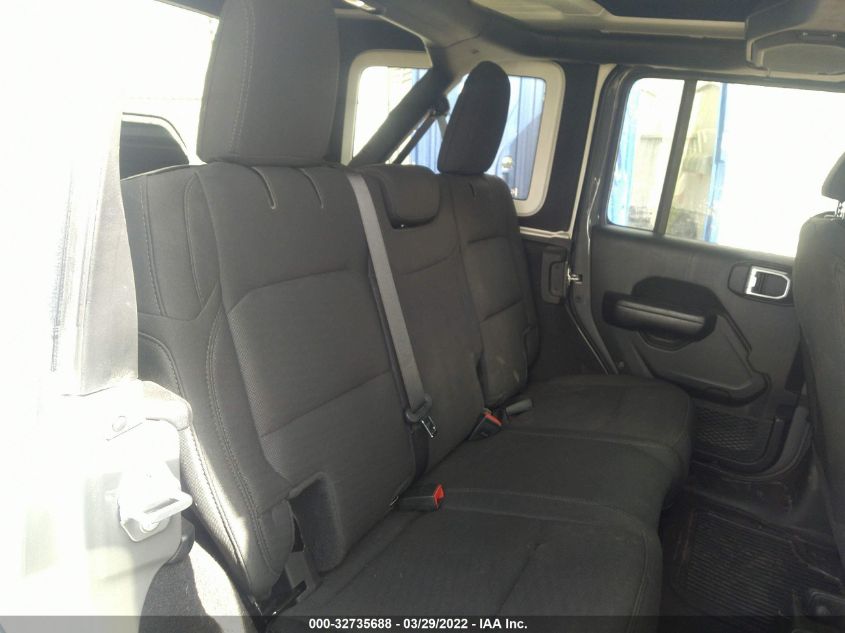 2020 JEEP WRANGLER UNLIMITED SPORT ALTITUDE 1C4HJXDG8LW128312