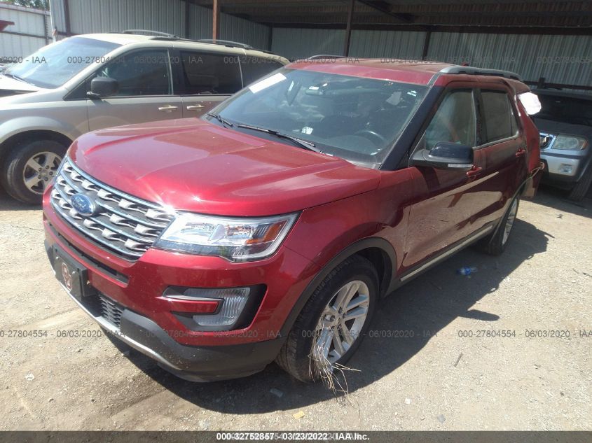 2017 FORD EXPLORER XLT 1FM5K7D82HGD11971