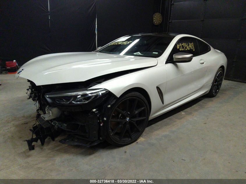 2019 BMW 8 SERIES M850I XDRIVE WBABC4C57KBJ35656
