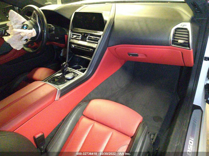 2019 BMW 8 SERIES M850I XDRIVE WBABC4C57KBJ35656