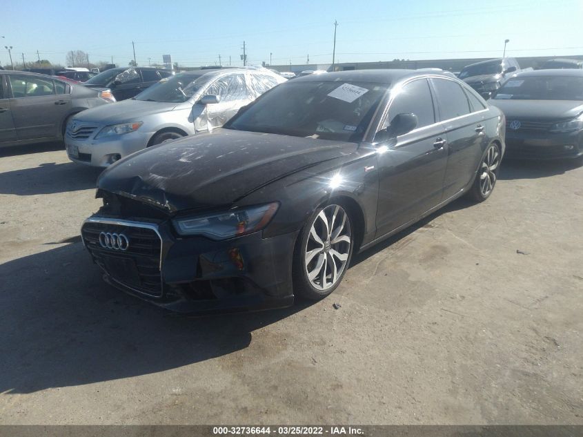 2014 AUDI A6 3.0T PREMIUM PLUS WAUFGAFC7EN030584