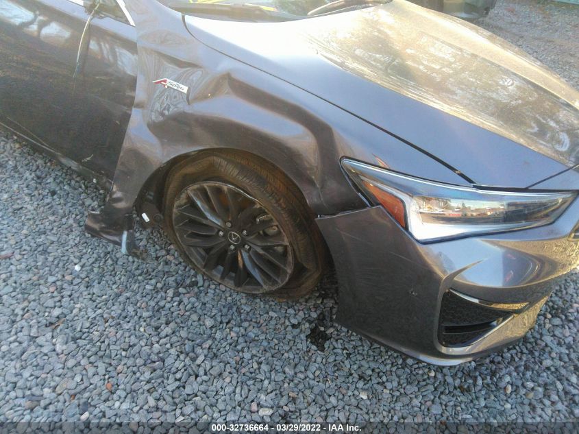 2022 ACURA ILX PACKAGE 19UDE2F88NA003422