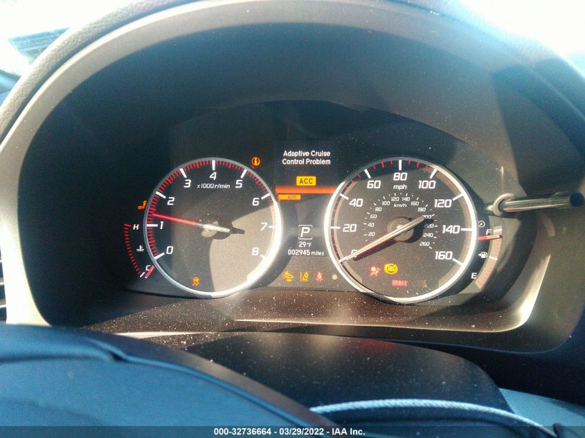 2022 ACURA ILX PACKAGE 19UDE2F88NA003422