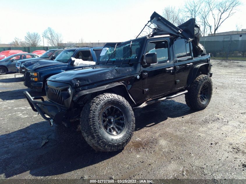 2019 JEEP WRANGLER UNLIMITED SPORT S 1C4HJXDG0KW538973