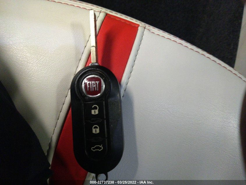 2013 FIAT 500E BATTERY ELECTRIC 3C3CFFGE0DT740564