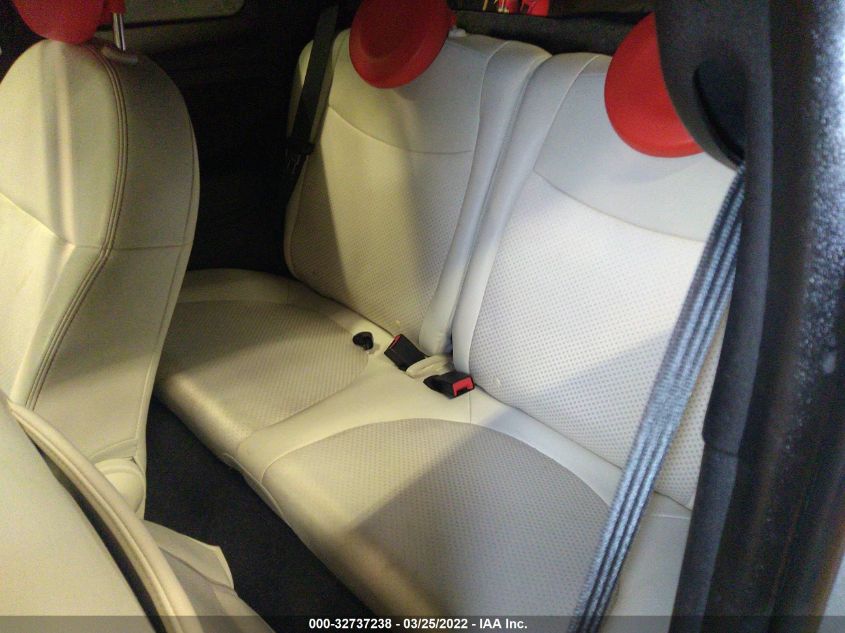 2013 FIAT 500E BATTERY ELECTRIC 3C3CFFGE0DT740564
